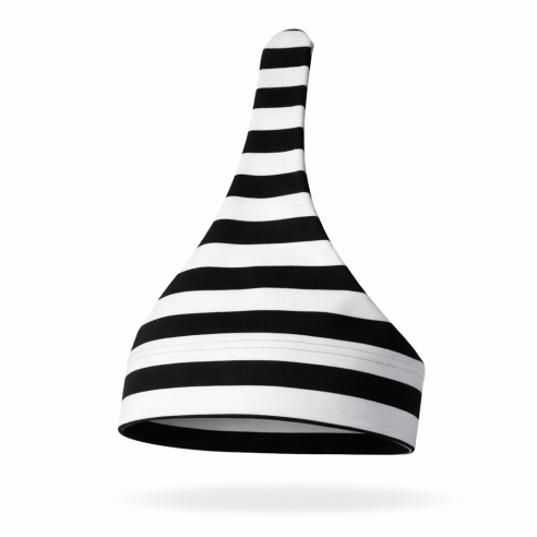 Baby One Knot Hat schwarz-weiß