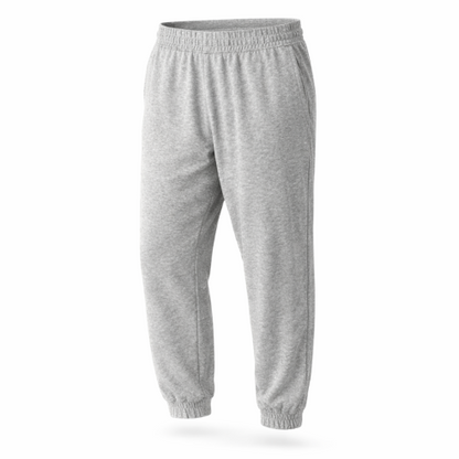 Classic Elasticated Cuff Jog Pants heather grey