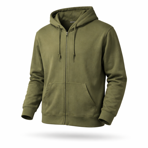 Premium Hooded Sweat Jacket classci olive