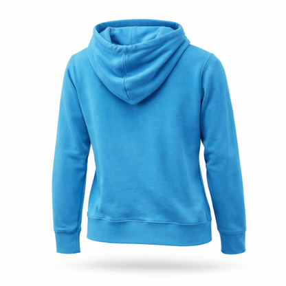 Ladies´ Premium Hooded Sweat Jacket azure blue