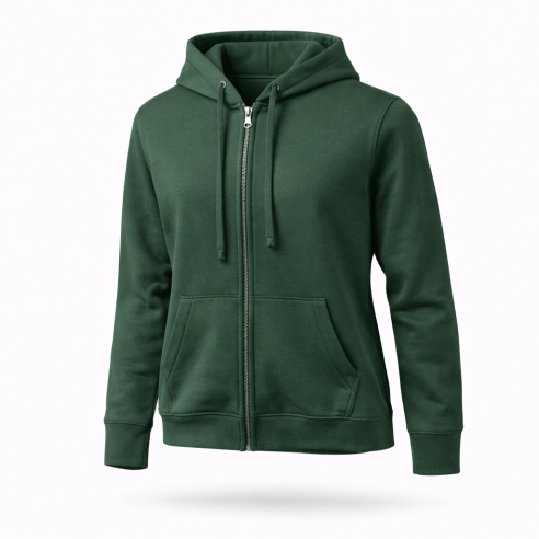 Heavy Blend™ Adult Full Zip Hooded Sweatshirt forest green