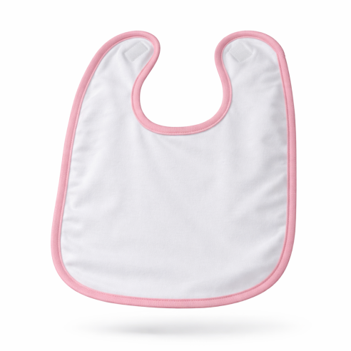 Babylätzchen rosa-weiß