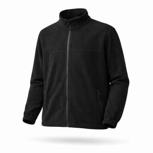 Men´s Full Zip Outdoor Fleece schwarz