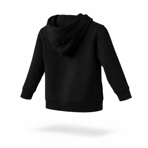Kids´ Classic Hooded Sweat Jacket schwarz