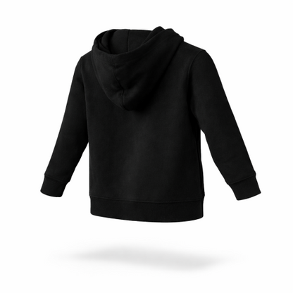 Kids´ Classic Hooded Sweat Jacket schwarz