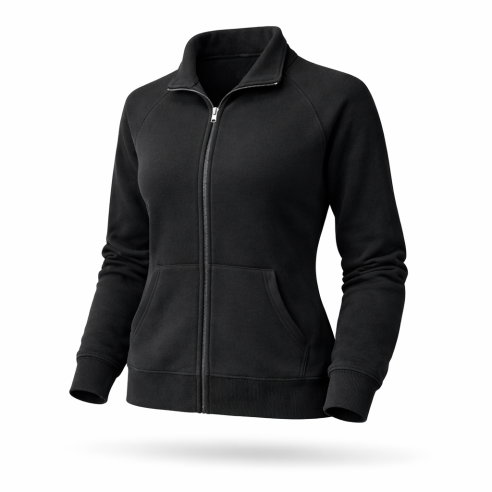 Ladies´ Premium Sweat Jacket schwarz